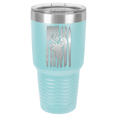 US Flag Design Tumbler